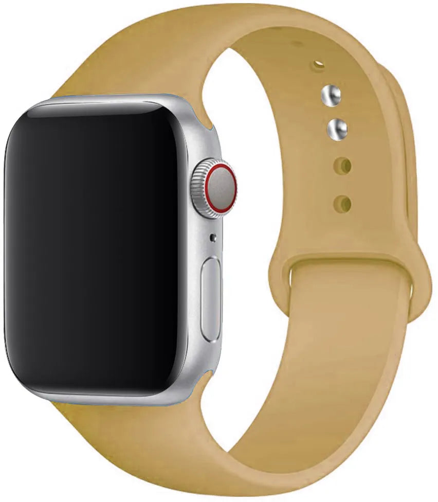 Silicone band For Apple Watch strap 44mm 49mm 40mm 41mm 46mm 42mm 45mm 38mm sports bracelet iWatch series 10 9 8 7 5 SE ultra 2
