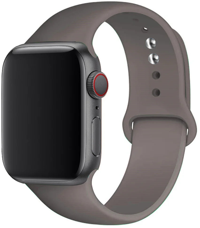 Silicone Strap For Apple Watch Bands 45mm 44mm 40mm 41mm 49mm 42mm 46mm Sport bracelet iwatch series se 6 7 8 9 10 11 Ultra 3 2