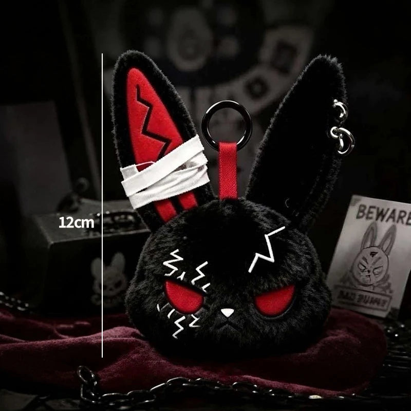 Dark Bunny and Rabbit Charms for Bag
