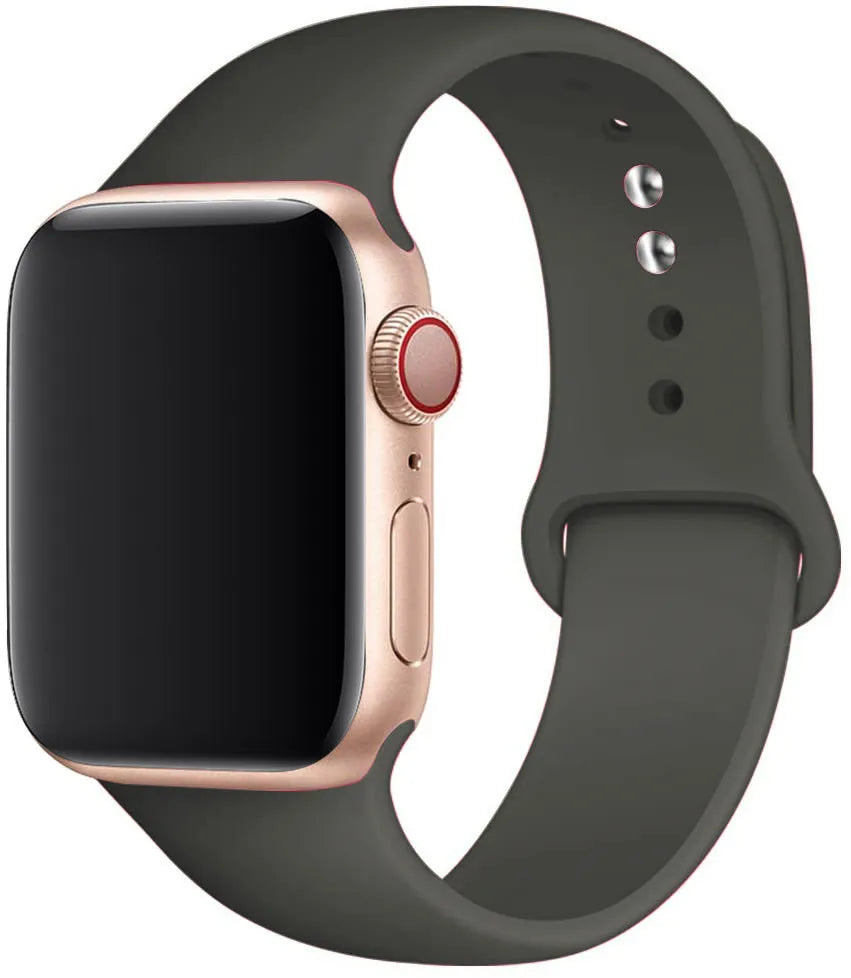 Silicone strap For Apple Watch band 44mm 40mm 49mm 45mm 41mm 38mm 42mm correa belt bracelet iWatch series 9 8 7 6 5 3 SE ultra 2