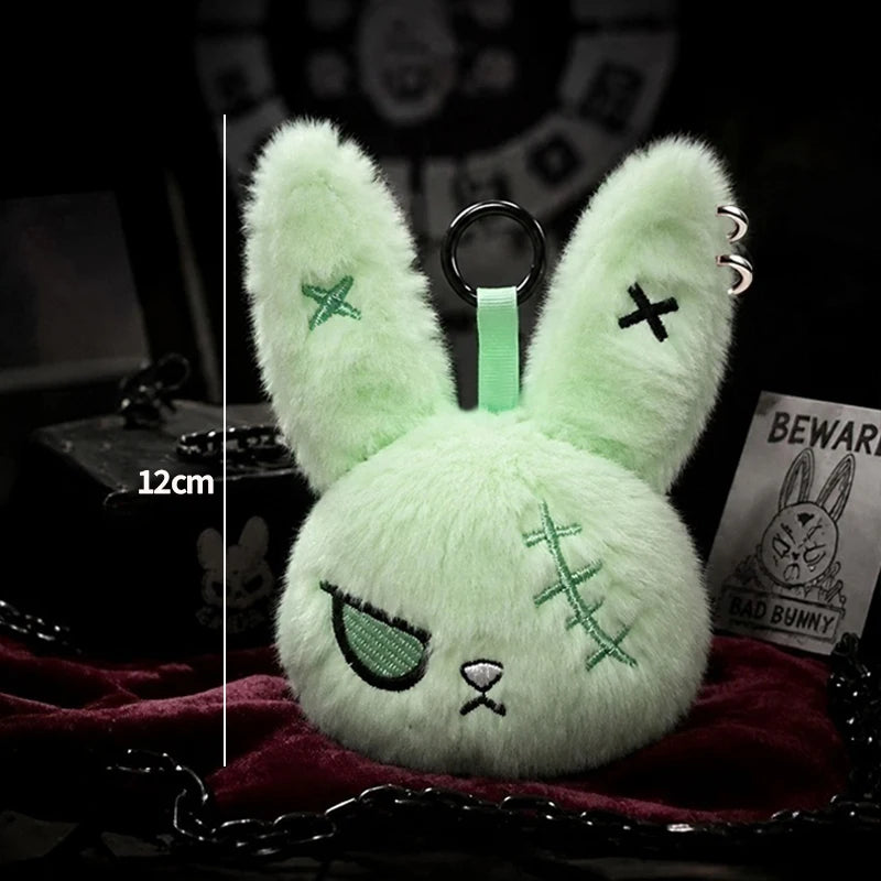 Dark Bunny and Rabbit Charms for Bag