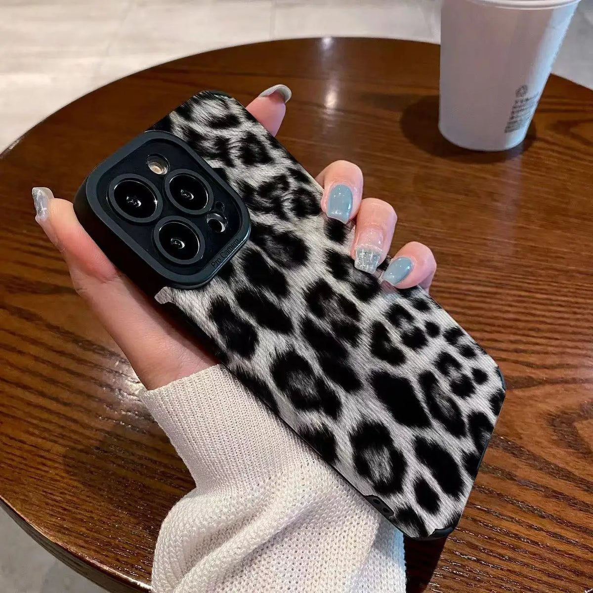 Leopard Pattern Silicone Case For iPhone