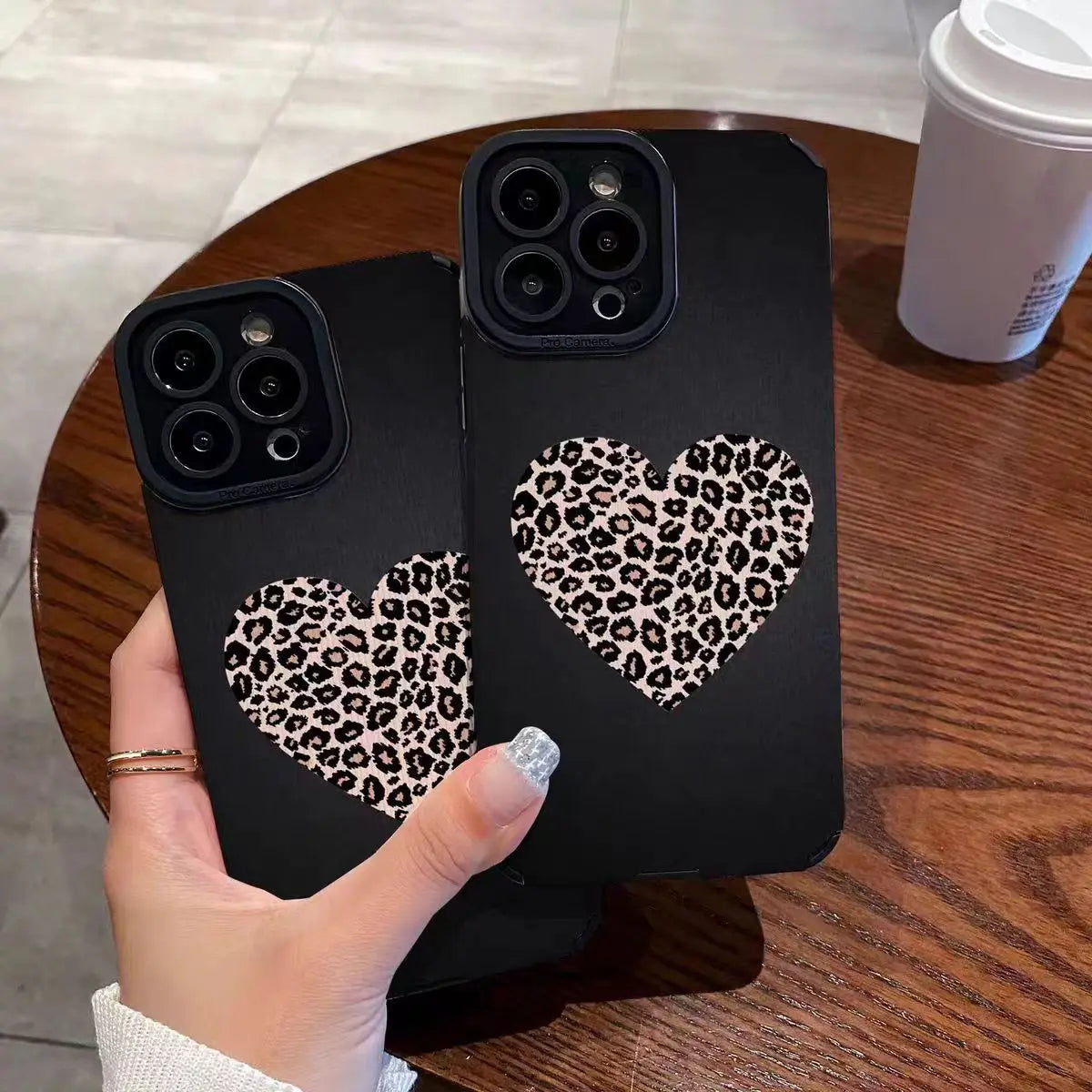 Leopard Pattern Silicone Case For iPhone