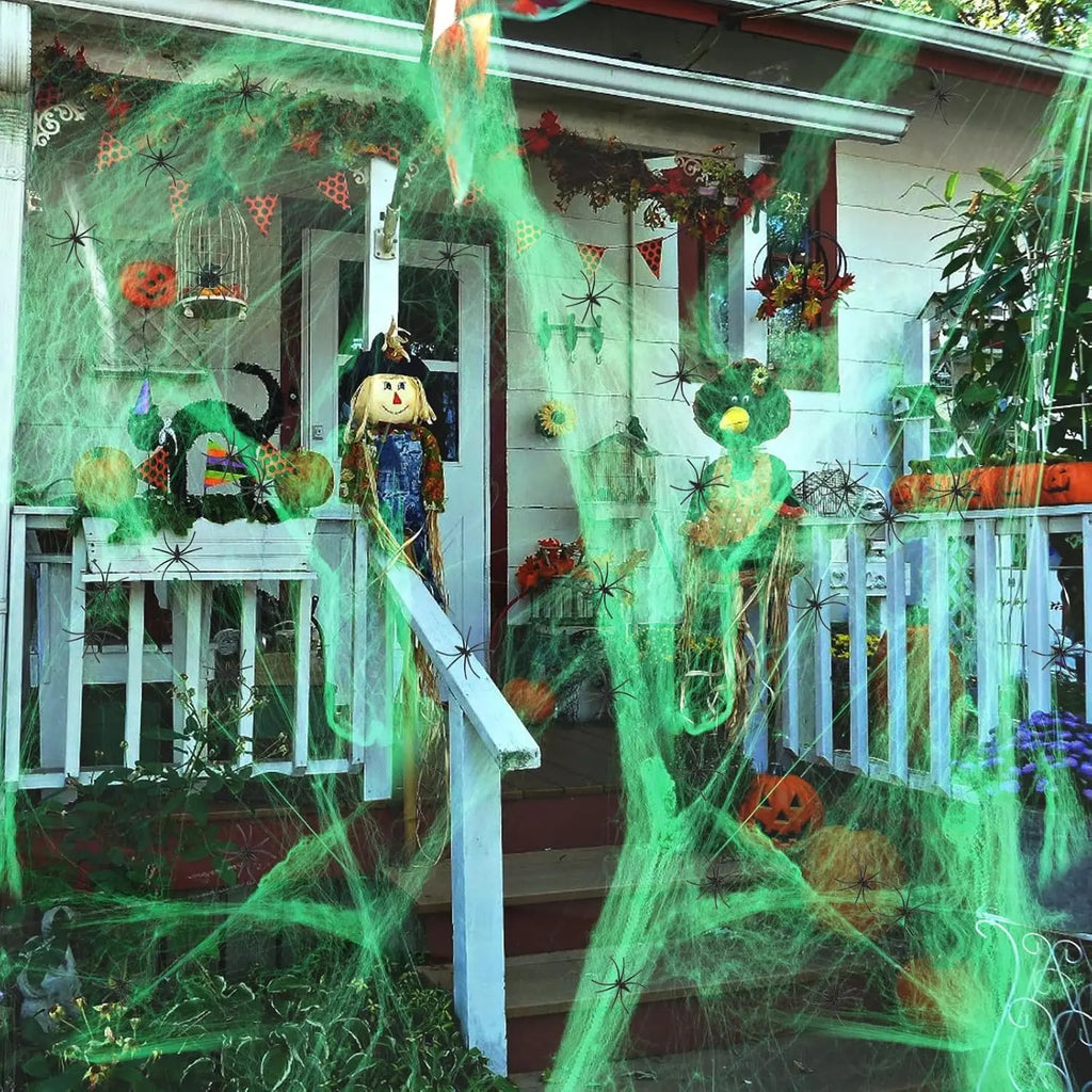 Artificial Spider Web for Halloween
