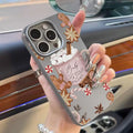 Christmas Winter-Themed Coffee Design Phone Case For iPhone