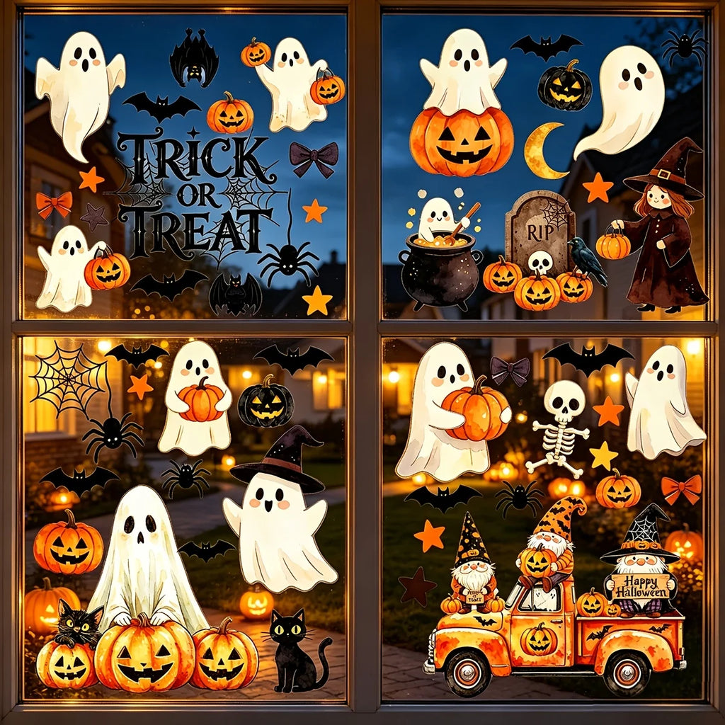 Halloween Window Clings