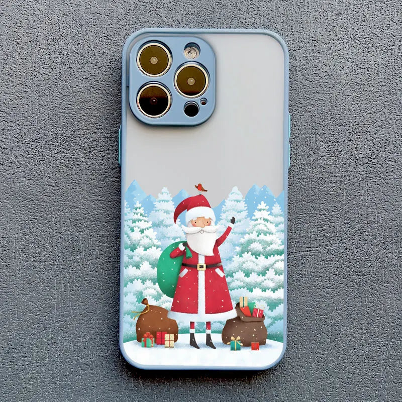 Luxury Cartoon Christmas Phone Cases for IPhone