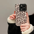 Leopard Pattern Silicone Case For iPhone