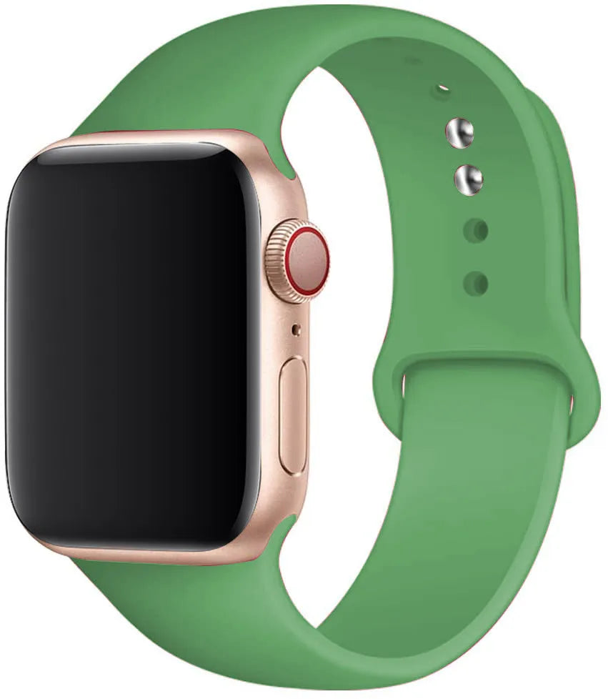 Silicone band For Apple Watch strap 44mm 49mm 40mm 41mm 46mm 42mm 45mm 38mm sports bracelet iWatch series 10 9 8 7 5 SE ultra 2