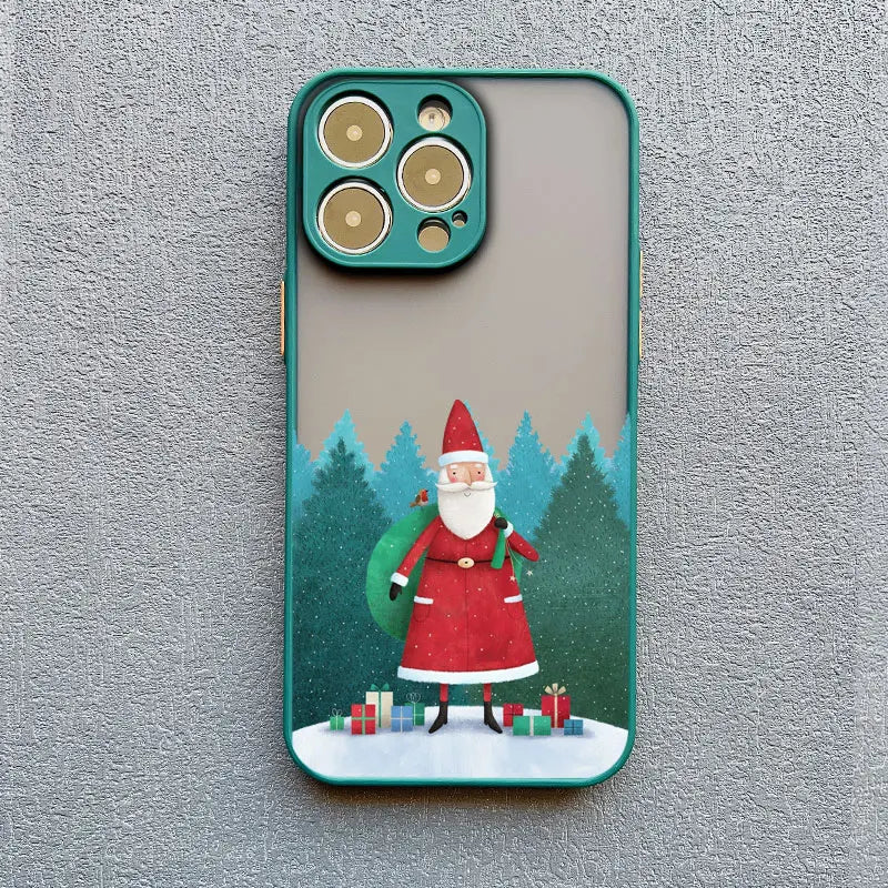 Luxury Cartoon Christmas Phone Cases for IPhone
