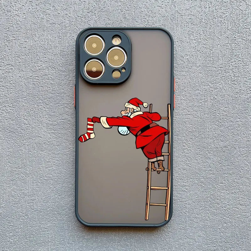 Luxury Cartoon Christmas Phone Cases for IPhone