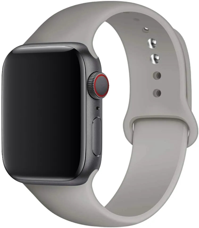 Silicone strap For Apple Watch band 44mm 40mm 49mm 45mm 41mm 38mm 42mm correa belt bracelet iWatch series 9 8 7 6 5 3 SE ultra 2
