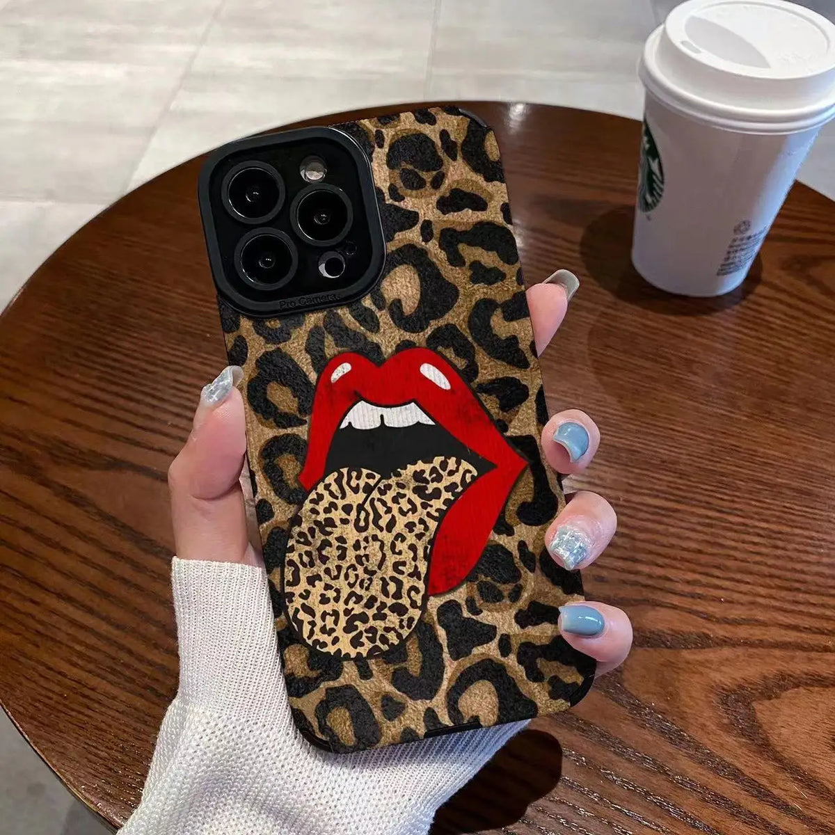 Leopard Pattern Silicone Case For iPhone