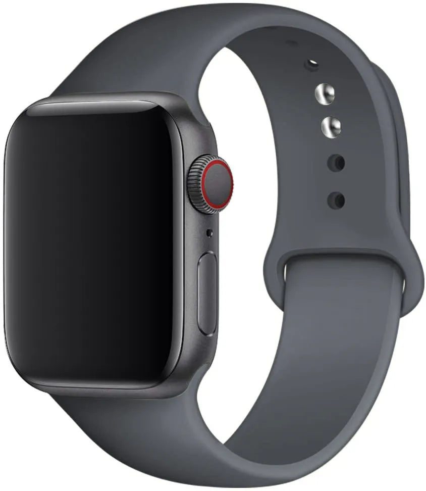 Silicone band For Apple Watch strap 44mm 49mm 40mm 41mm 46mm 42mm 45mm 38mm sports bracelet iWatch series 10 9 8 7 5 SE ultra 2