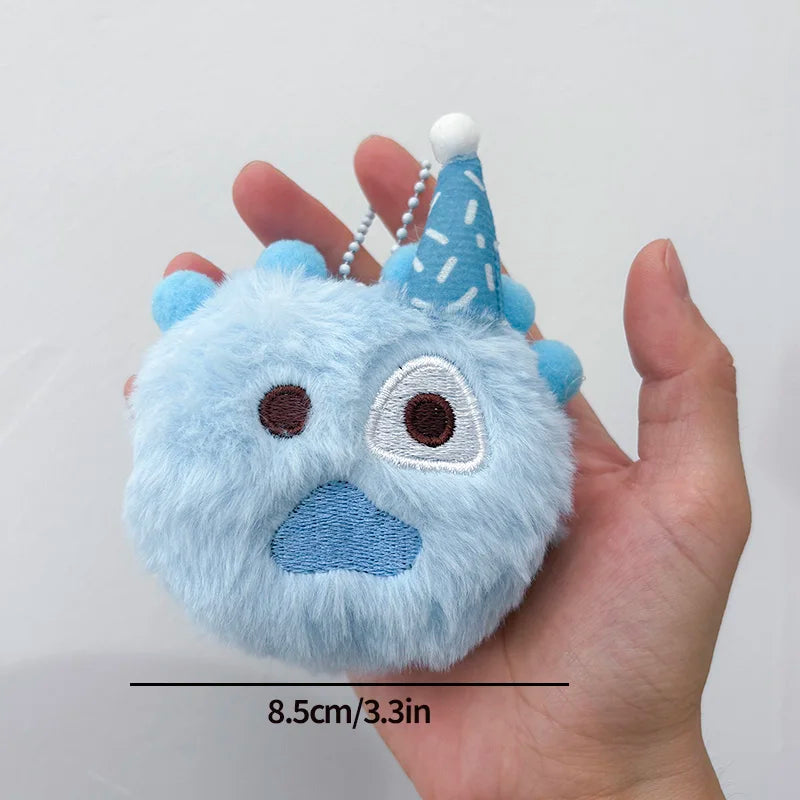 Colorful Cortisball Keychain Pendant