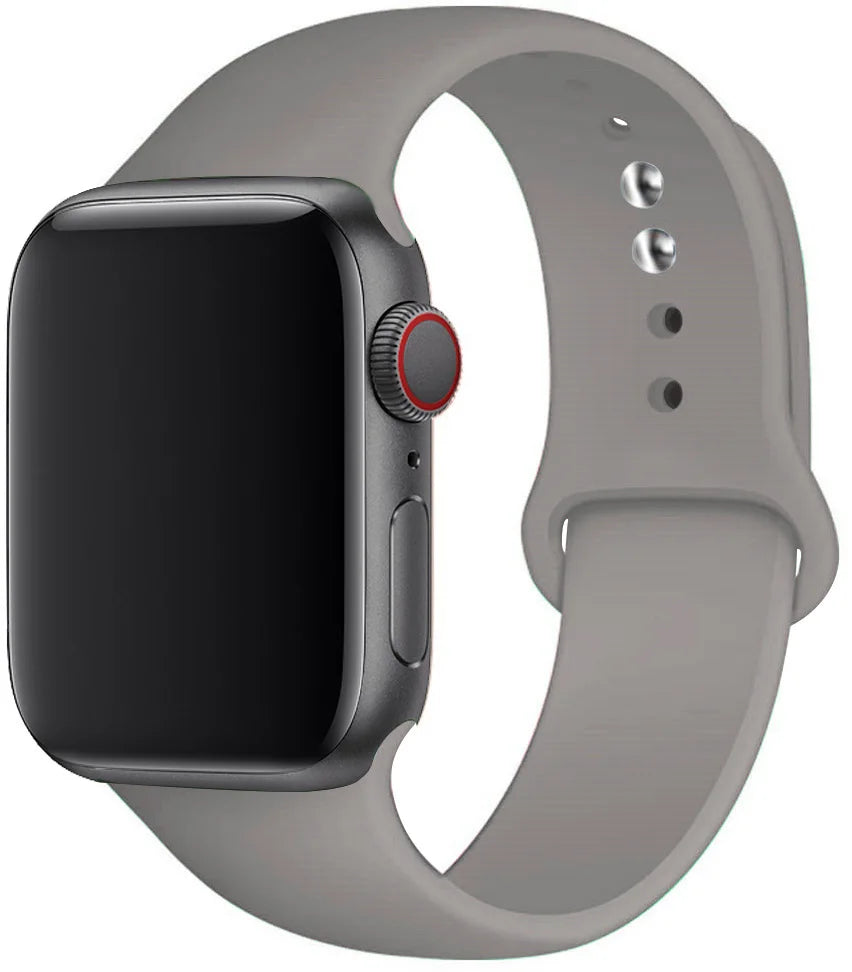 Silicone Strap For Apple Watch Bands 45mm 44mm 40mm 41mm 49mm 42mm 46mm Sport bracelet iwatch series se 6 7 8 9 10 11 Ultra 3 2