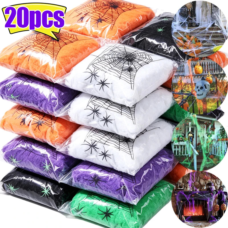 Artificial Spider Web for Halloween