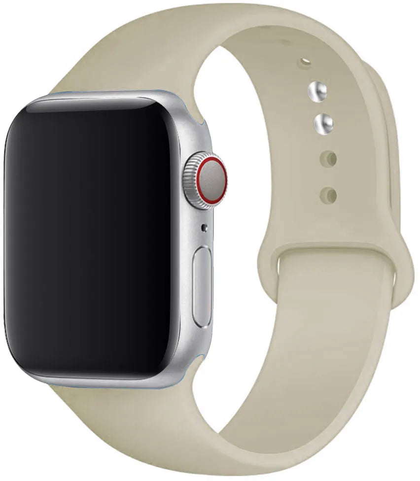 Silicone band For Apple Watch strap 44mm 49mm 40mm 41mm 46mm 42mm 45mm 38mm sports bracelet iWatch series 10 9 8 7 5 SE ultra 2