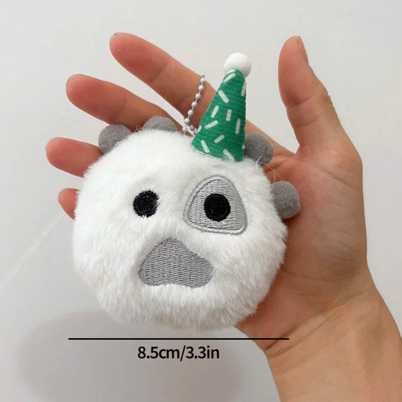 Colorful Cortisball Keychain Pendant