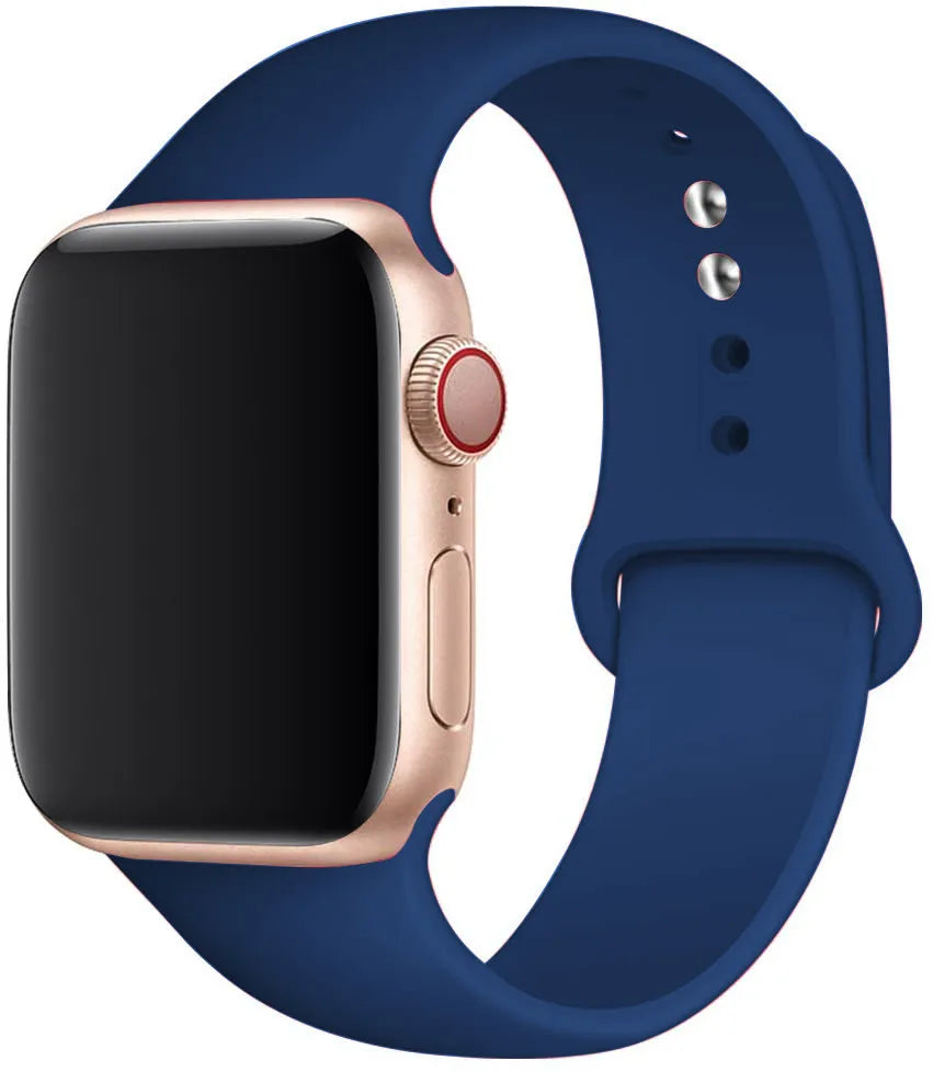 Silicone band For Apple Watch strap 44mm 49mm 40mm 41mm 46mm 42mm 45mm 38mm sports bracelet iWatch series 10 9 8 7 5 SE ultra 2