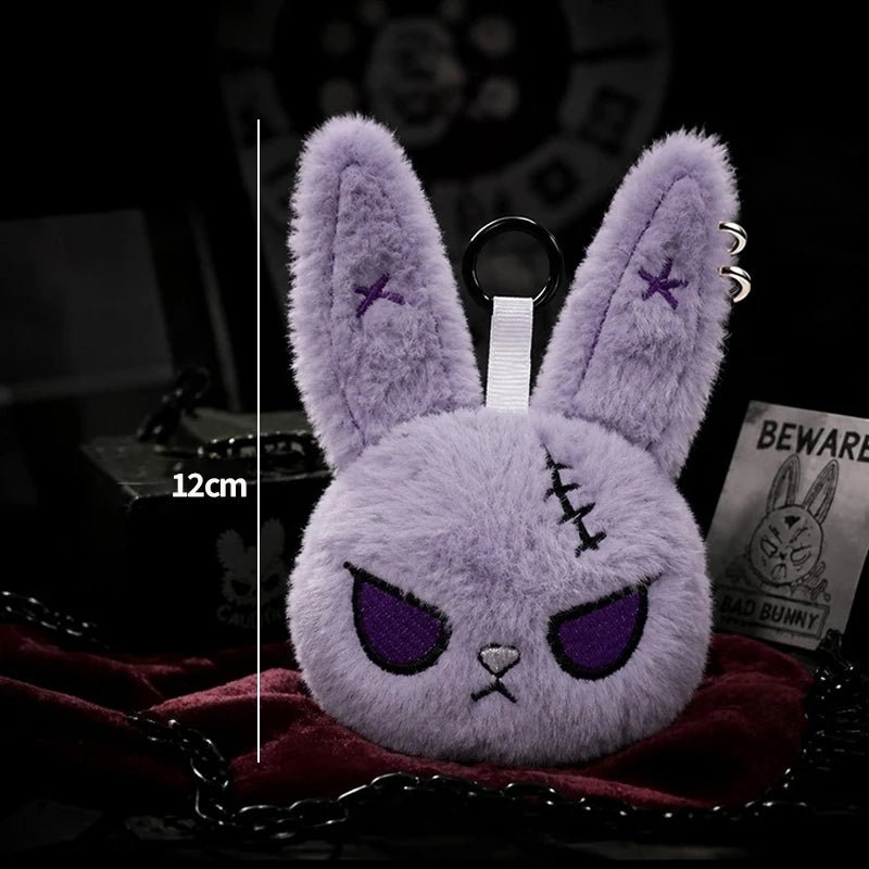 Dark Bunny and Rabbit Charms for Bag