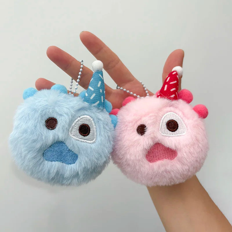 Colorful Cortisball Keychain Pendant