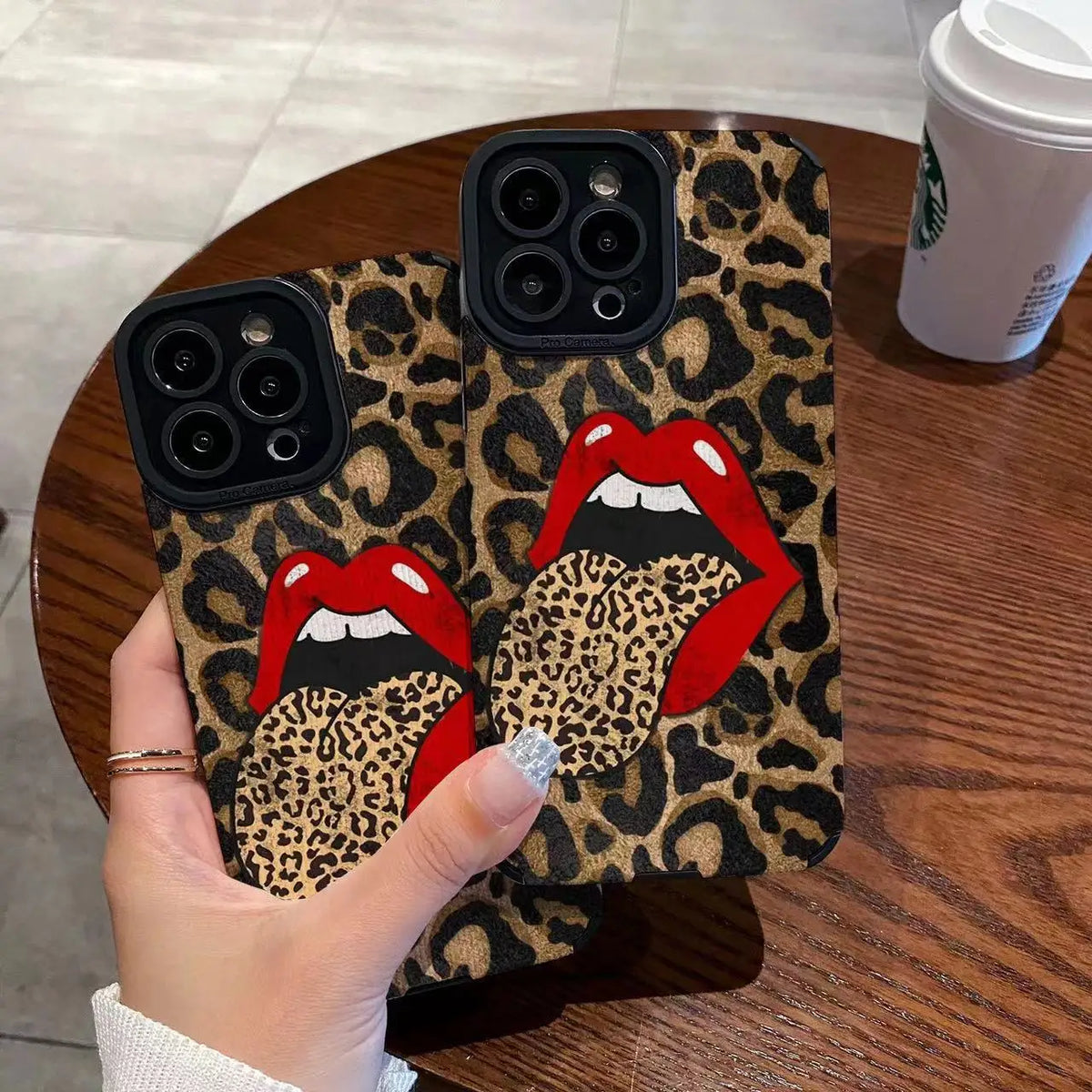Leopard Pattern Silicone Case For iPhone
