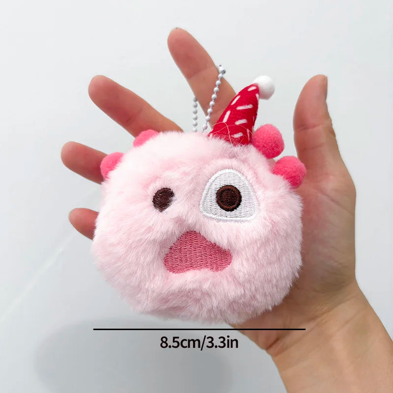 Colorful Cortisball Keychain Pendant