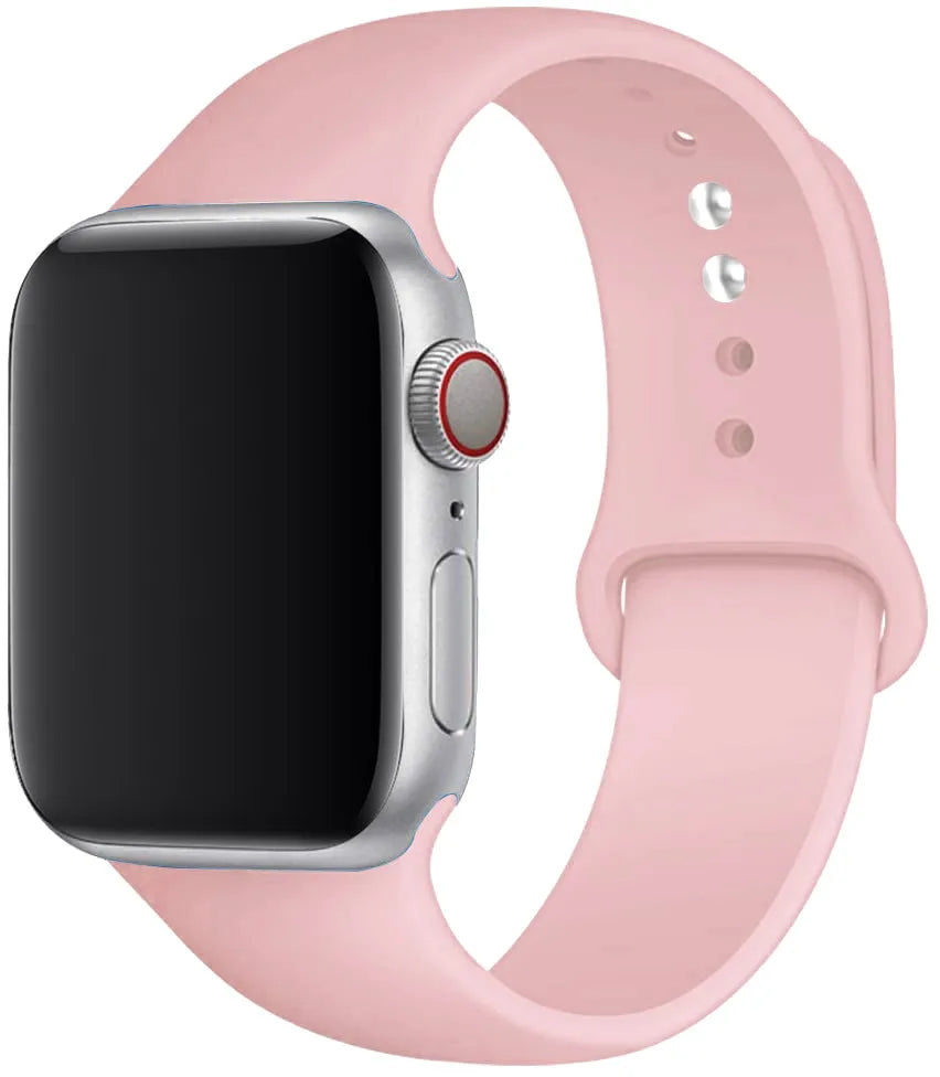 Silicone band For Apple Watch strap 44mm 49mm 40mm 41mm 46mm 42mm 45mm 38mm sports bracelet iWatch series 10 9 8 7 5 SE ultra 2