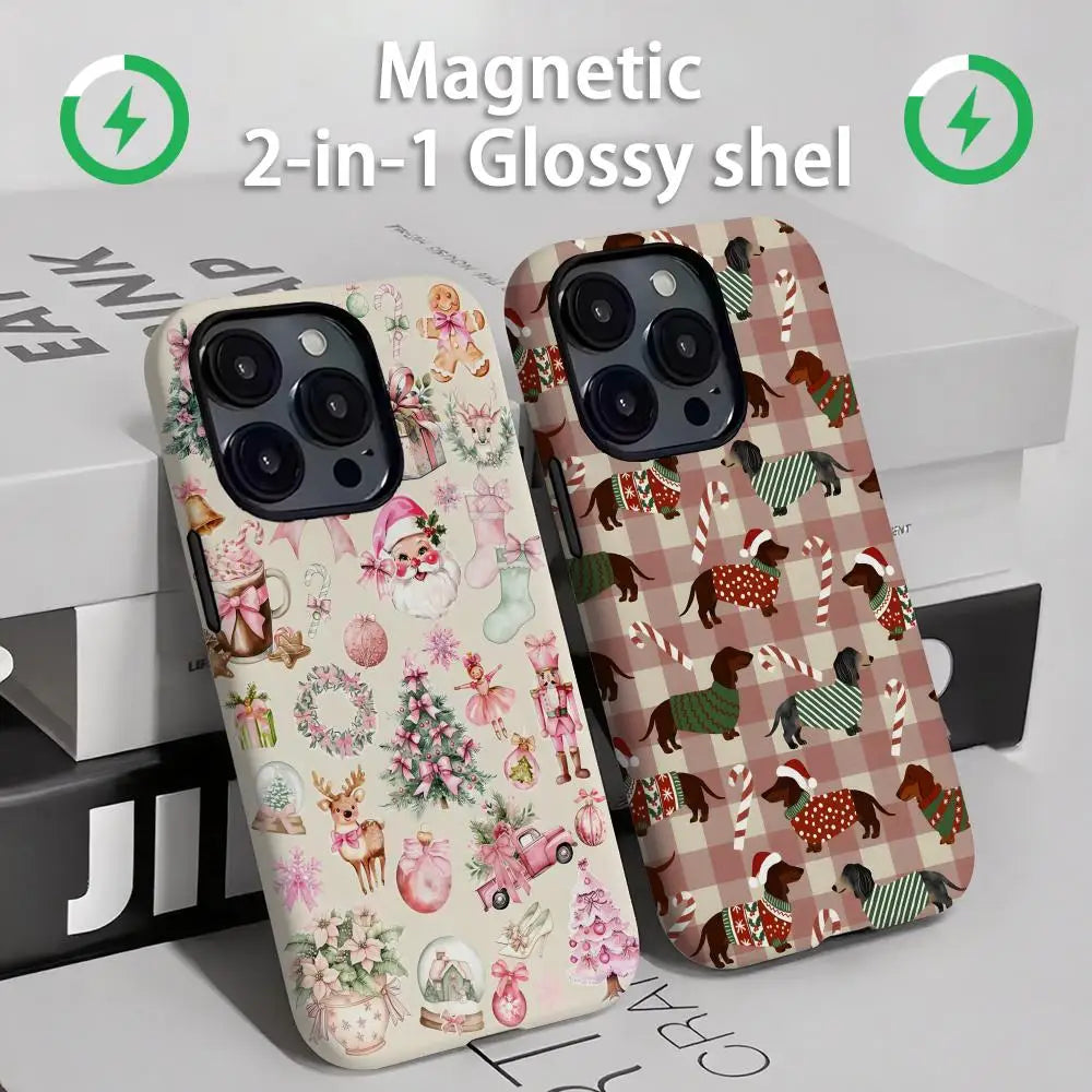 Mag Safe Christmas Phone Case for iPhone17 and More