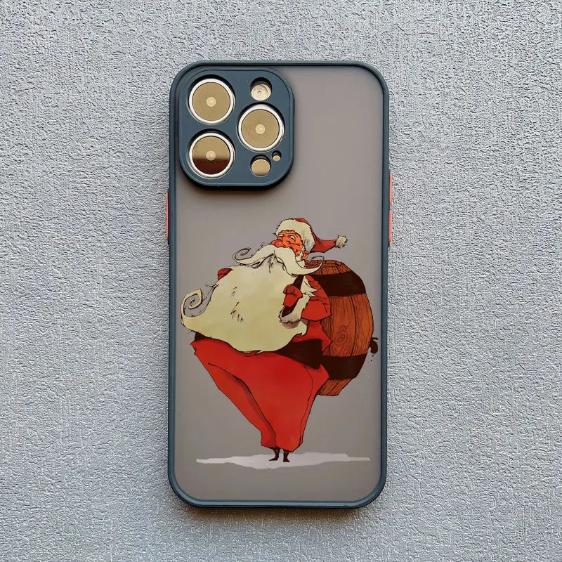 Luxury Cartoon Christmas Phone Cases for IPhone