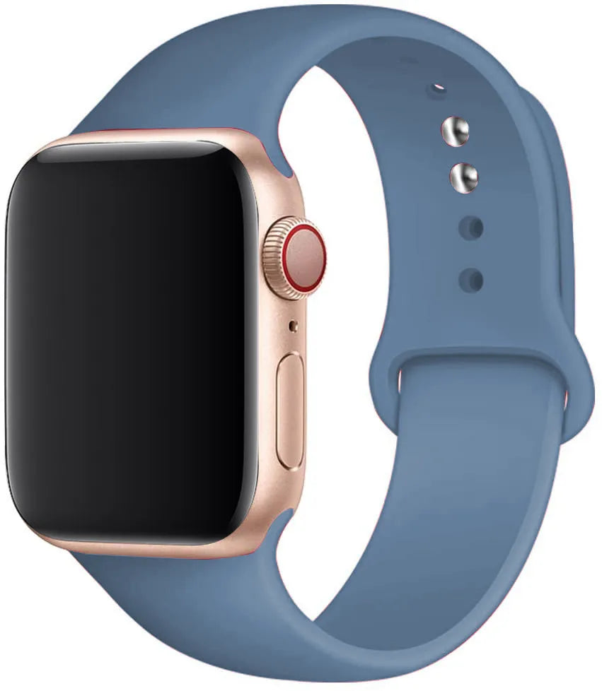 Silicone strap For Apple Watch band 44mm 40mm 49mm 45mm 41mm 38mm 42mm correa belt bracelet iWatch series 9 8 7 6 5 3 SE ultra 2