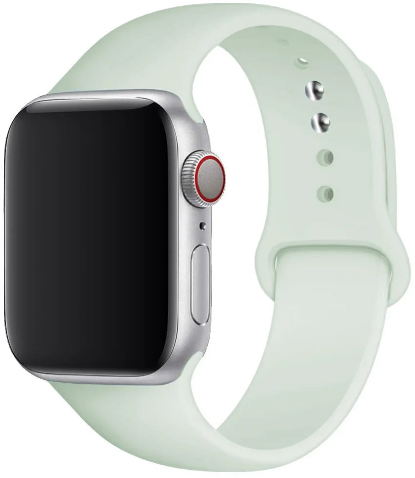 Silicone Strap For Apple Watch Bands 45mm 44mm 40mm 41mm 49mm 42mm 46mm Sport bracelet iwatch series se 6 7 8 9 10 11 Ultra 3 2
