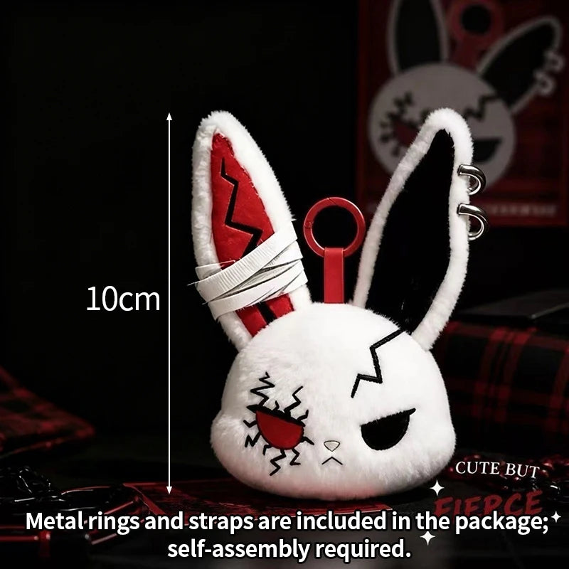 Dark Bunny and Rabbit Charms for Bag