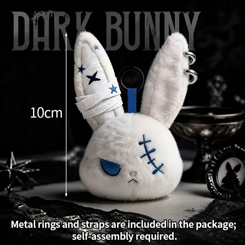 Dark Bunny and Rabbit Charms for Bag