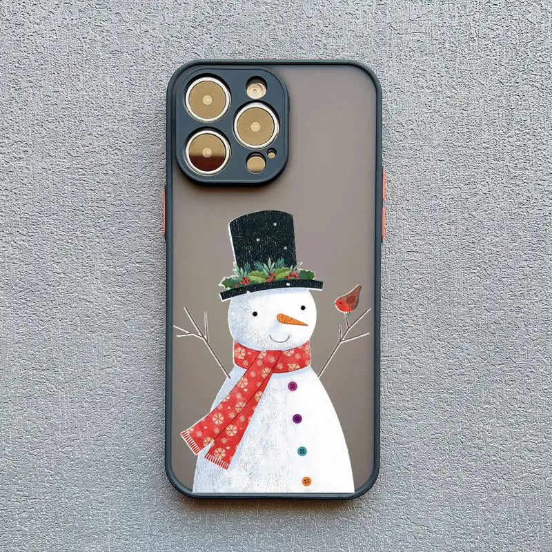 Luxury Cartoon Christmas Phone Cases for IPhone 17 16 14 15 Pro Max Pl ...